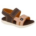 Sandalia Molekinho 2135.137.13958.63845 Cafe Bege 19-26 Com 12 Pares