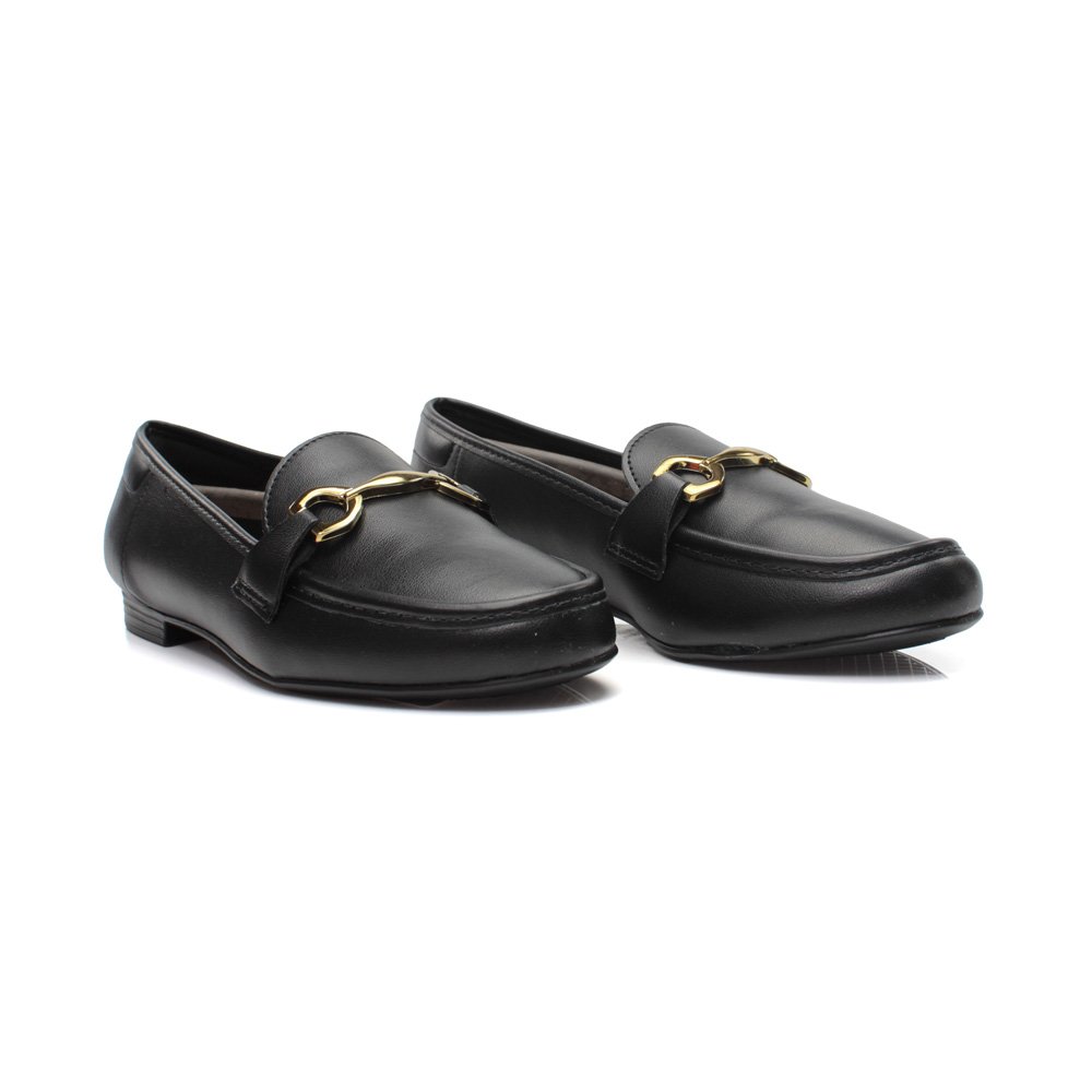 Sapato Mocassim Beira Rio 4324.101.9569.15745 Preto 34-39 Com 8 Pares
