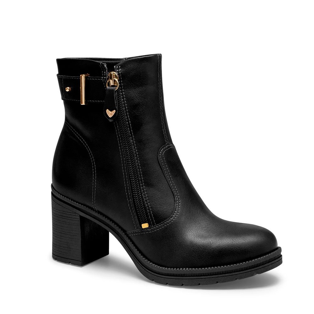 Bota mississipi berteli me743-0001 preto 34-39 Com 9 Pares