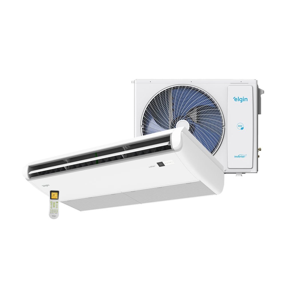 Ar Condicionado Split Piso Teto Inverter Elgin Plus 36000 BTU/h Frio 45PDFI36C2DA ¿ 220 Volts
