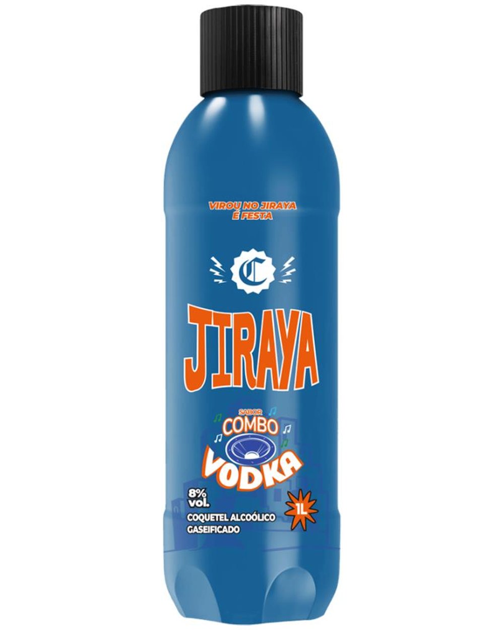 Coquetel Jiraya Vodka + Combo 1L