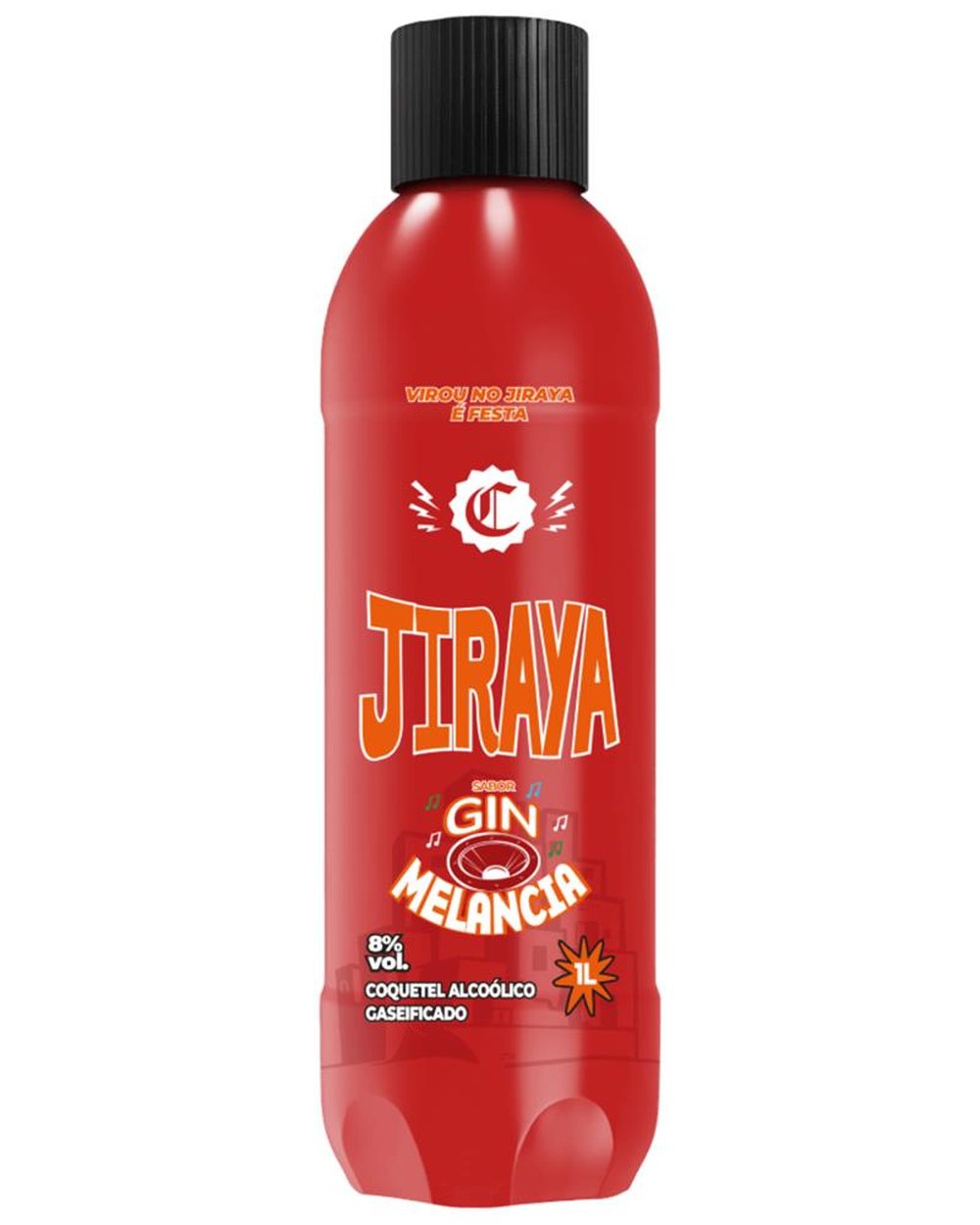Coquetel Jiraya Gin + Melancia 1L