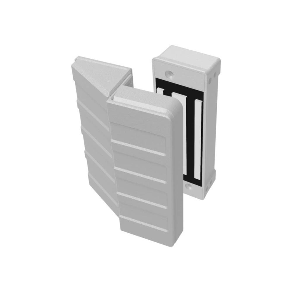 Fechadura de Eletroímã AGL AL150, Sensor, IP66, 150Kg, Prata