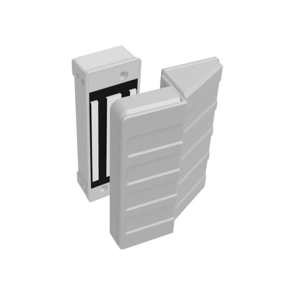 Fechadura de Eletroímã AGL AL150, Sensor, IP66, 150Kg, Prata
