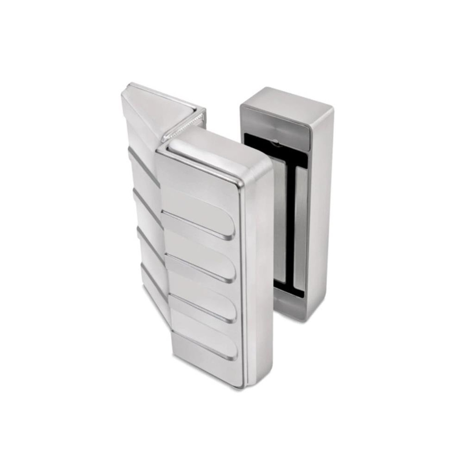 Fechadura De Eletroímã Agl Al180, Sensor, Aço, 180Kg, Cromado