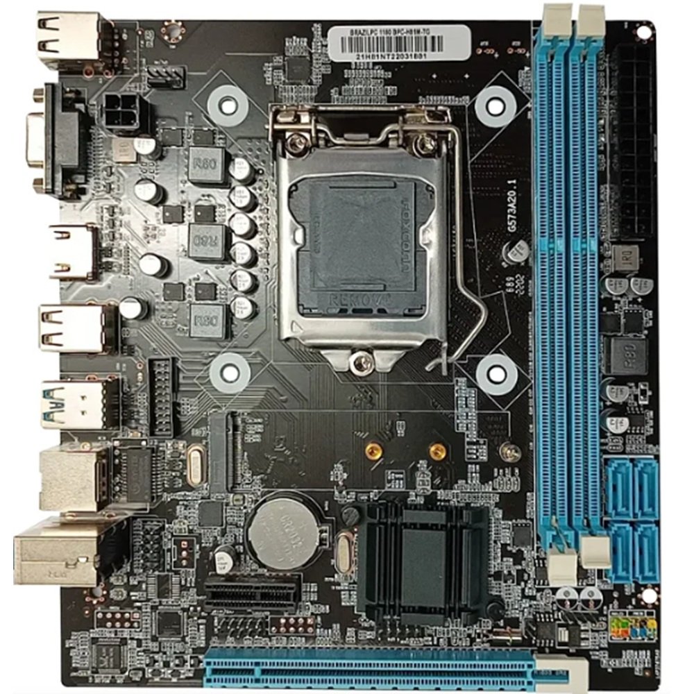 Placa Mãe Brazil PC H81 Intel LGA 1150 H81 M.2