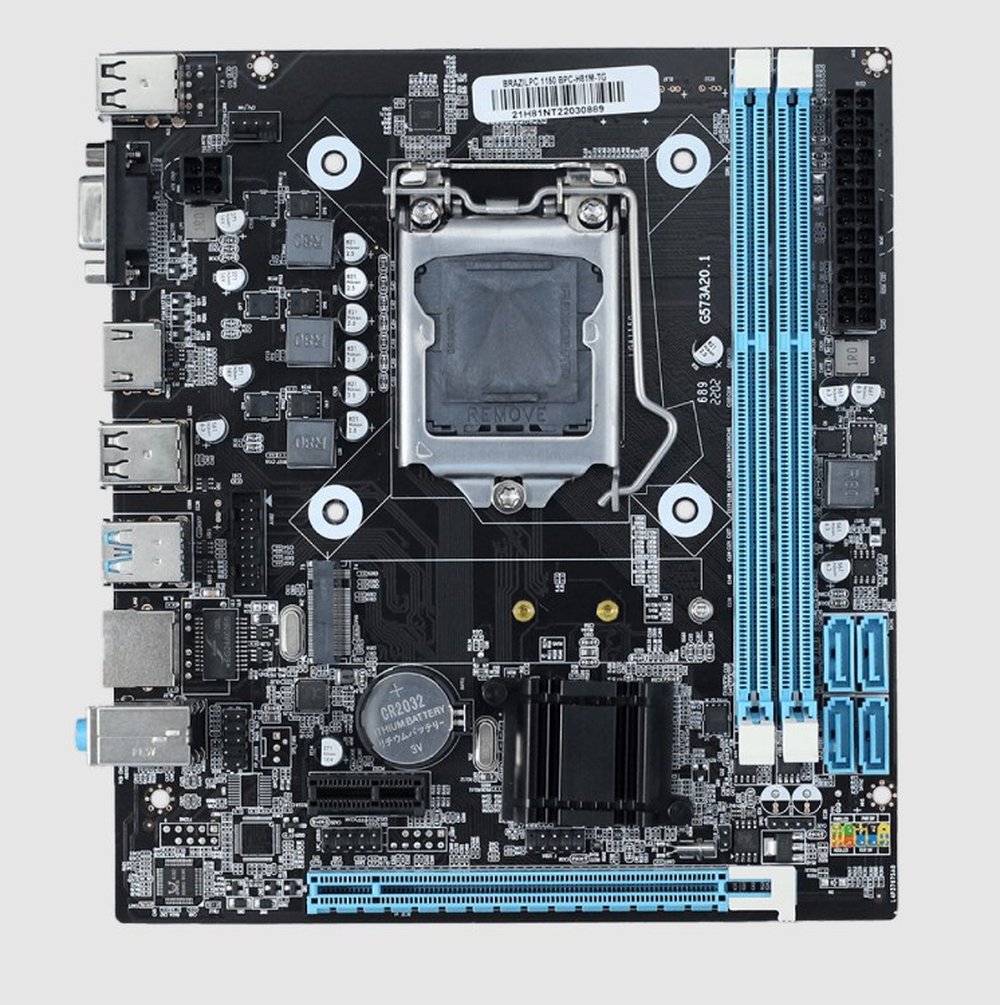 Placa Mãe Brazil PC H81 Intel LGA 1150 H81 M.2