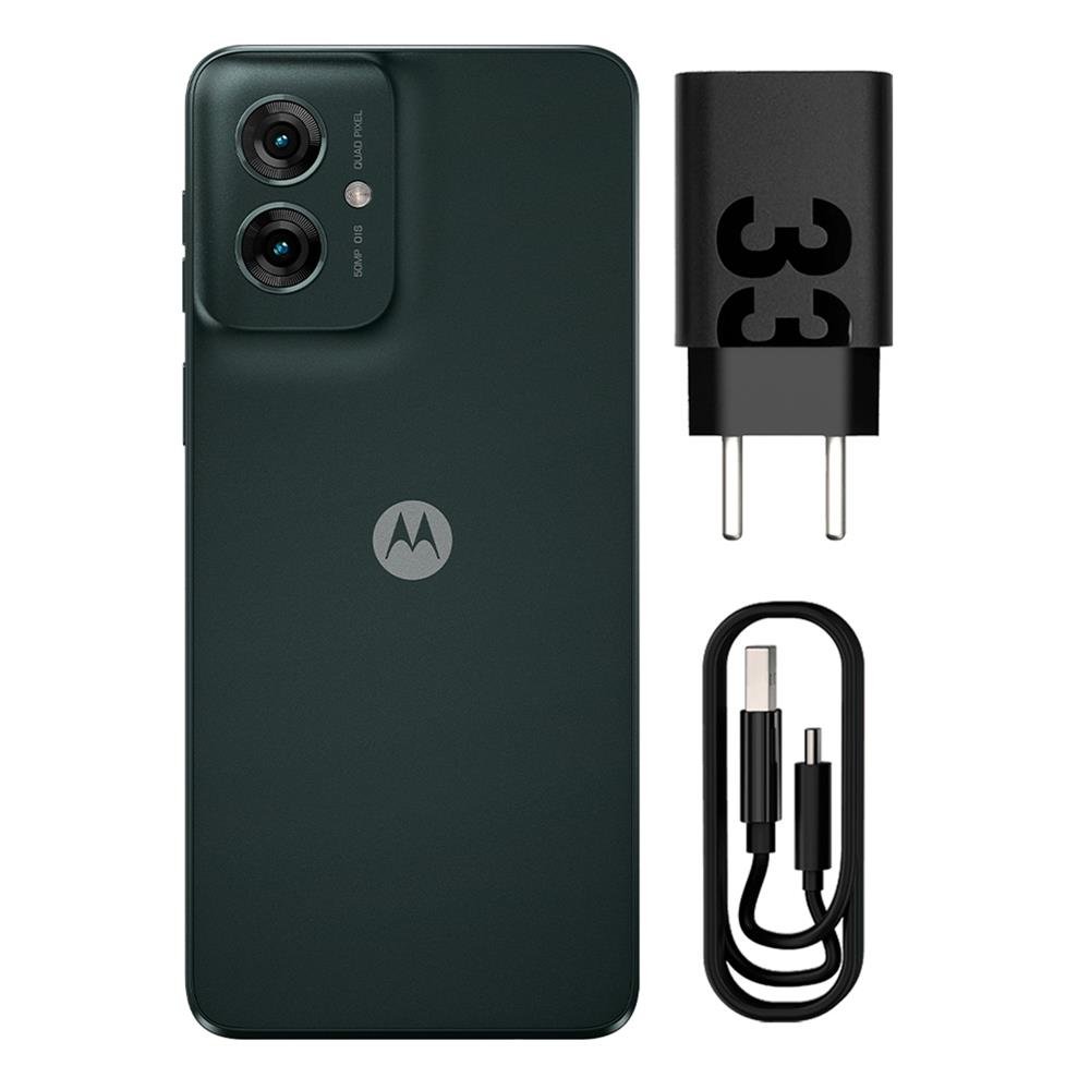 Smartphone Motorola XT2435-1 G55 Preto 5G 256GB - PB5V0009BR