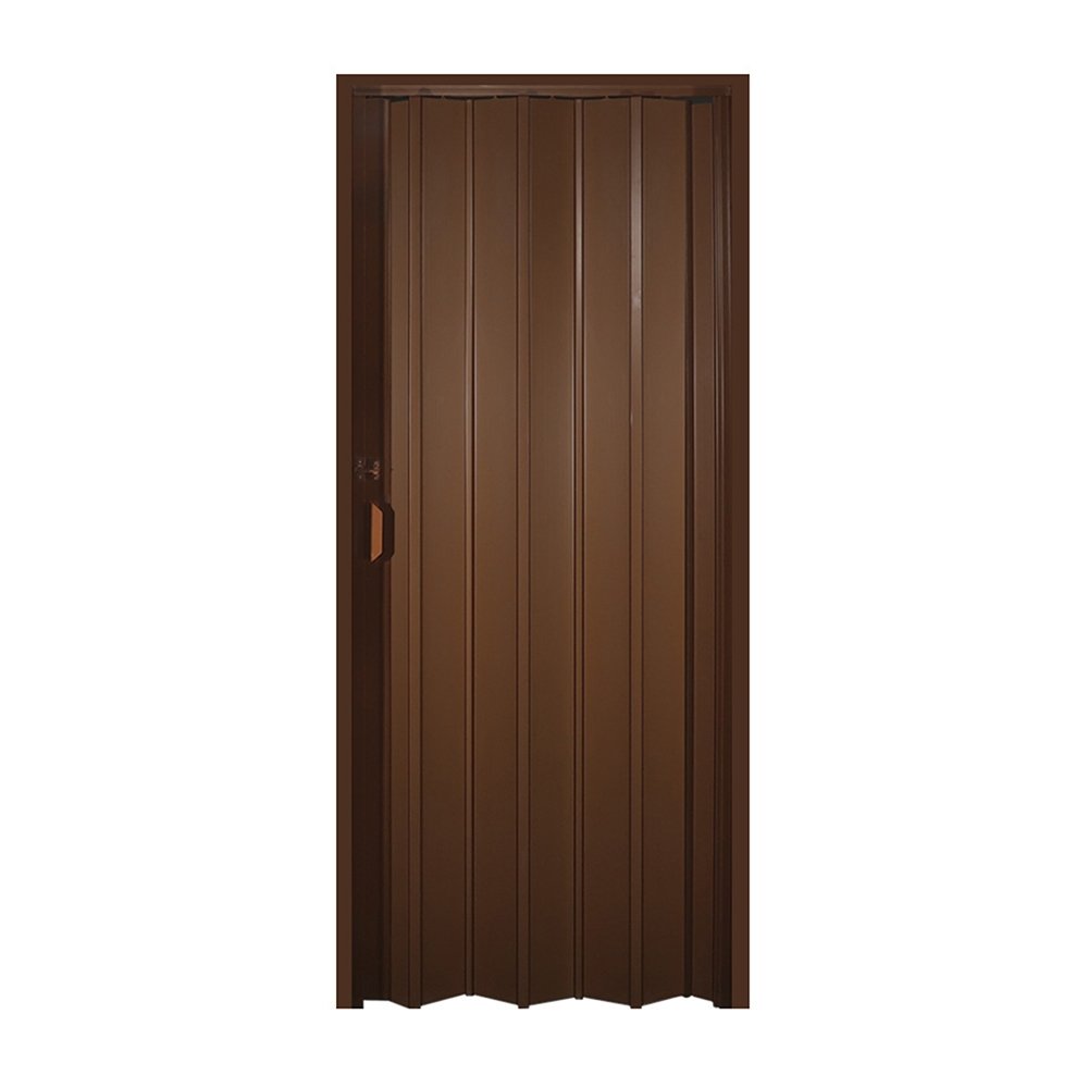 Porta Sanfonada PVC Multilit 60,0cm x 2,10m Mogno