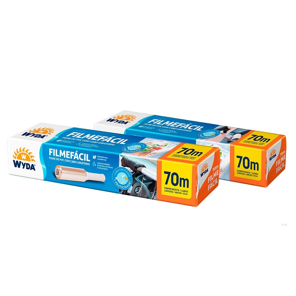 FILME PVC WYDA 12CMX70M CABO GIRATORIO 25X1