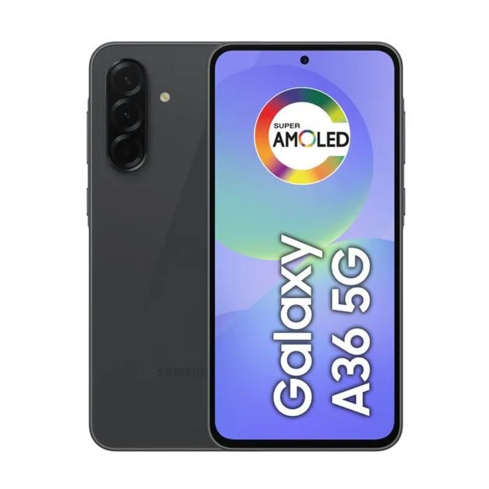 Smartphone Samsung Galaxy A36 5G Tela 6.7 128GB 6GB RAM Camera Tripla 50MP AI Preto