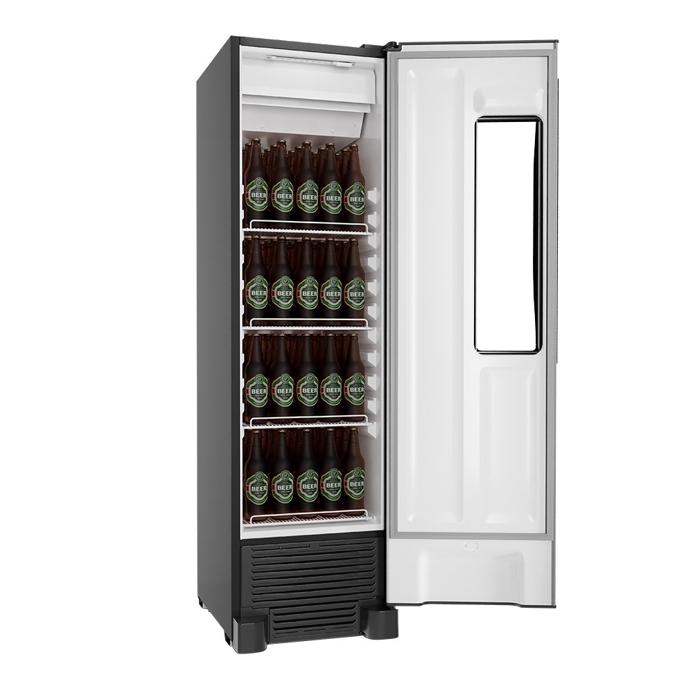 Cervejeira Metalfrio VN28TP - 366 Litros, Beer Max, Preto, 220v