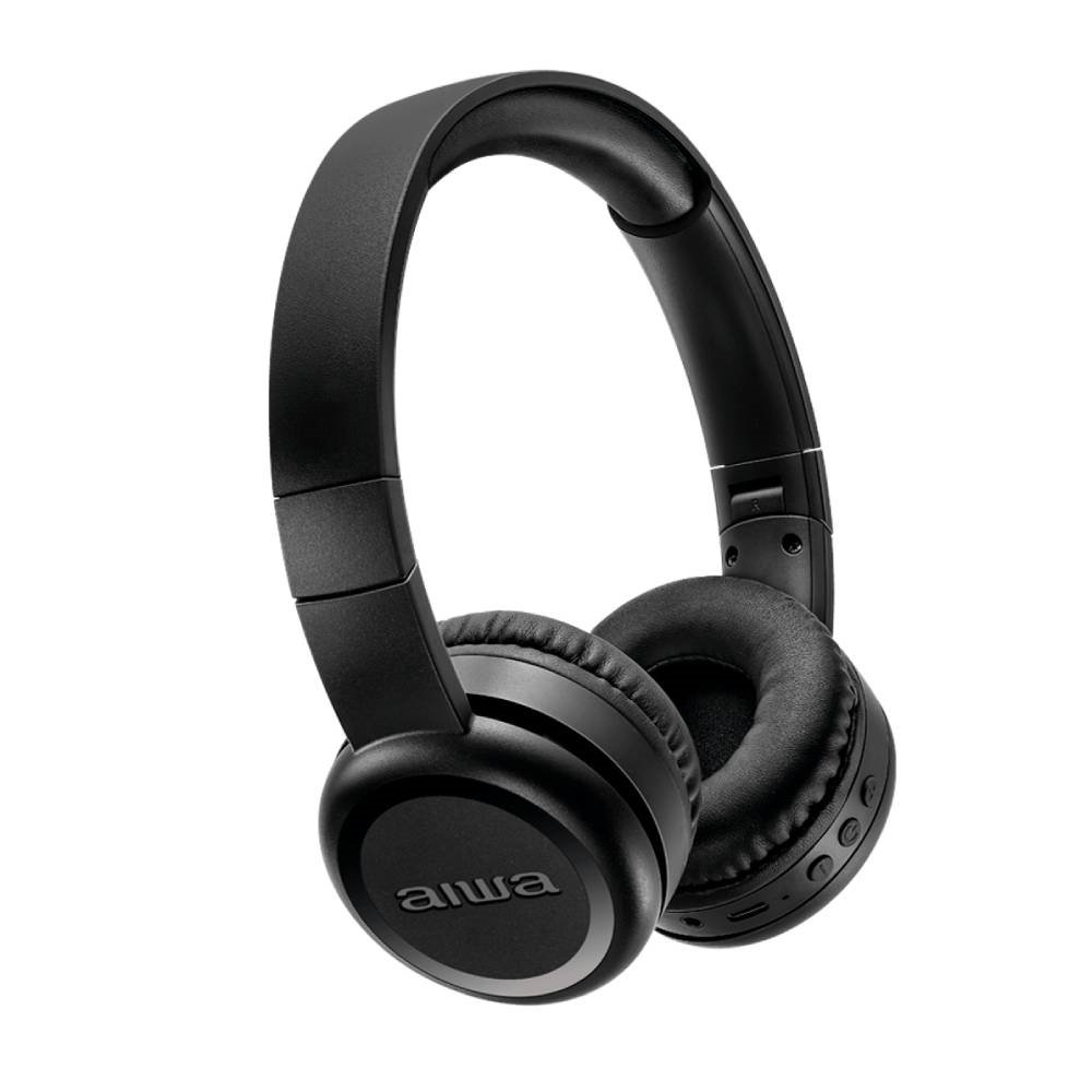 Fone de Ouvido Aiwa AWS-HP-03-B - Bluetooth, Preto