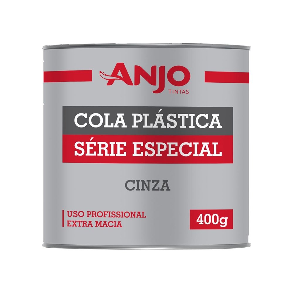 Cola Plástica Anjo Série Especial Cinza 400g