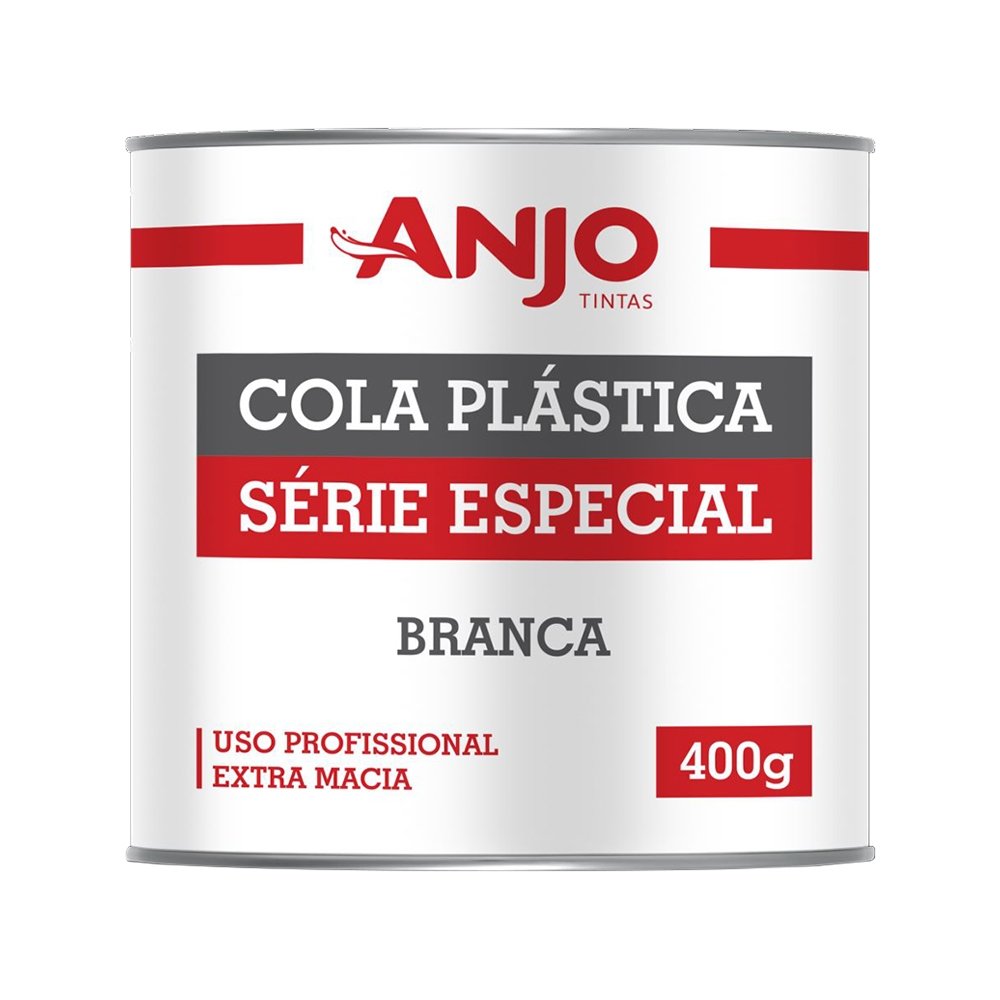 Cola Plástica Anjo Série Especial Branco 400g