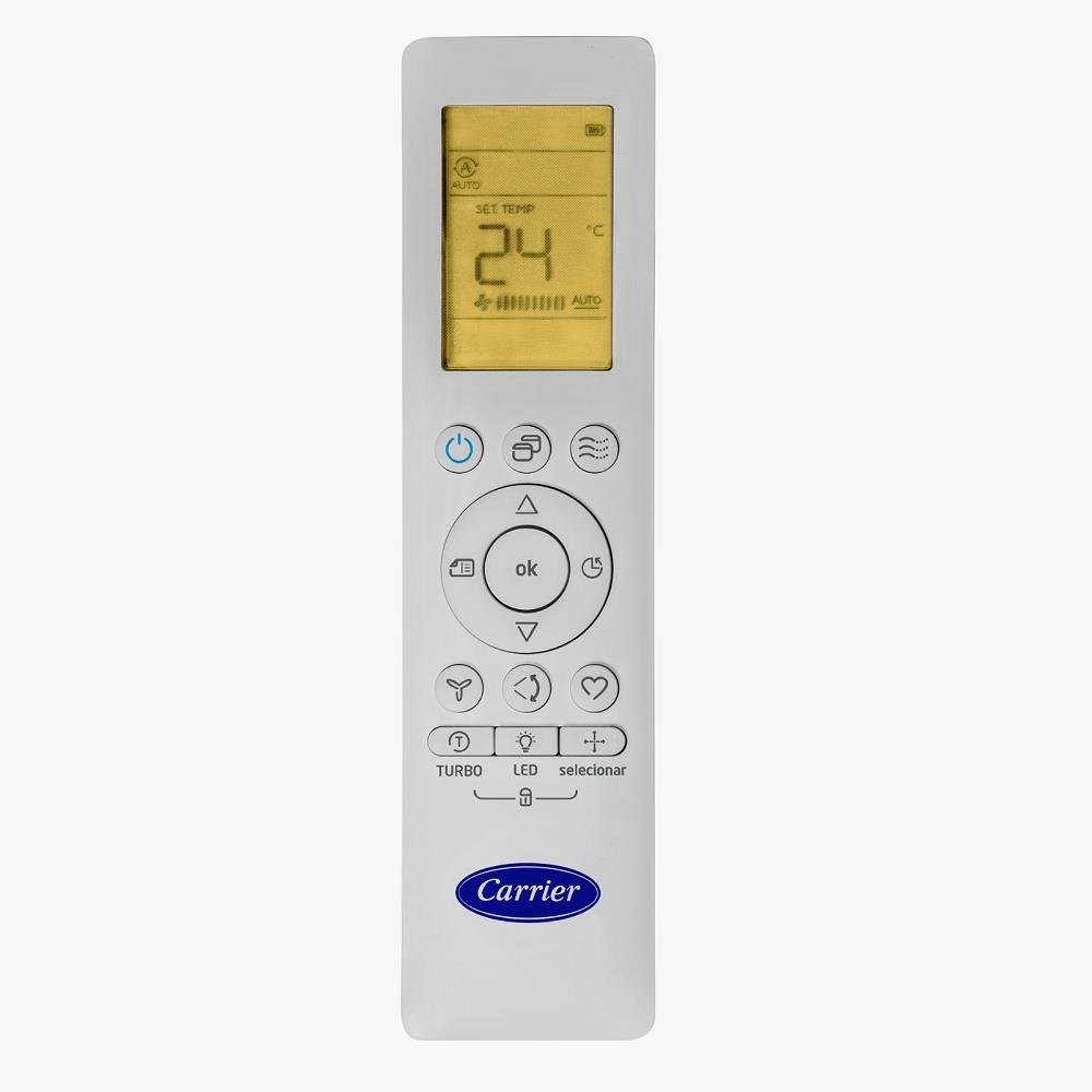 Ar Condicionado Split Inverter Cassete 4 Vias Carrier Connect 48000 BTU/h Frio Monofásico 38CCVE48515MC ¿ 220 Volts