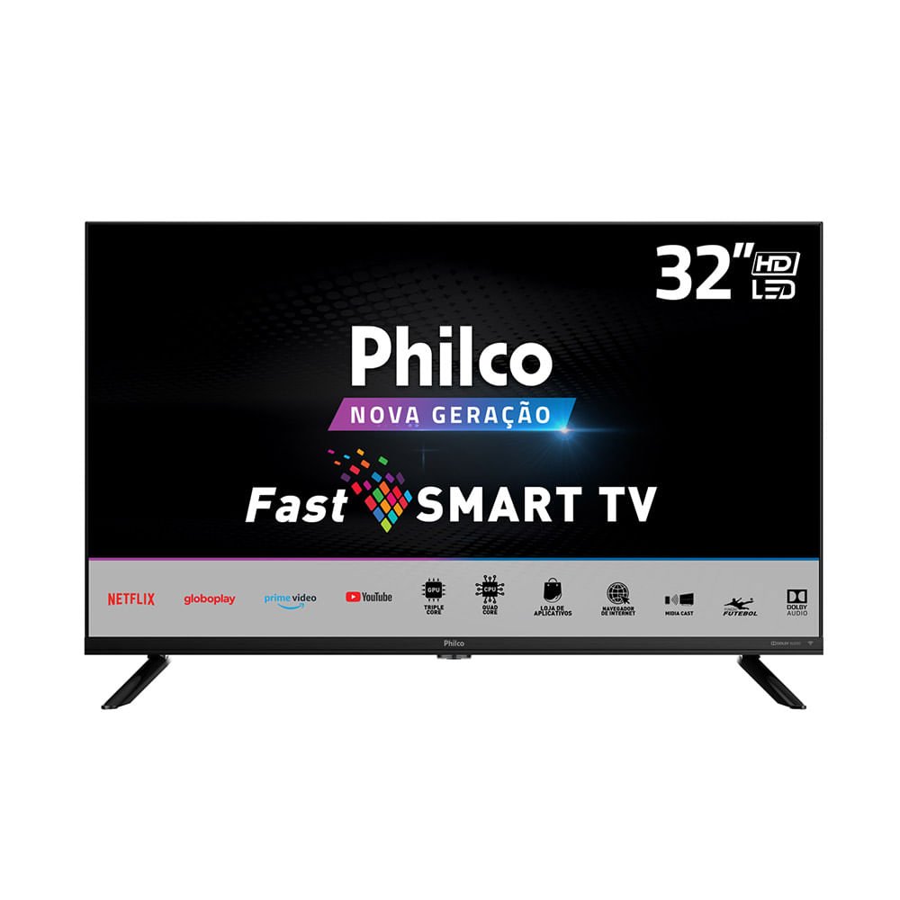 Smart TV Philco 32 Led Netflix PTV32G70SBL ¿ Bivolt