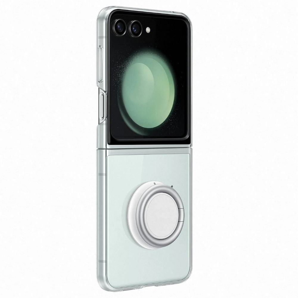 Capa Protetora Galaxy Z Flip5 Clear Gadget com Argola EF-XF731C Transparente