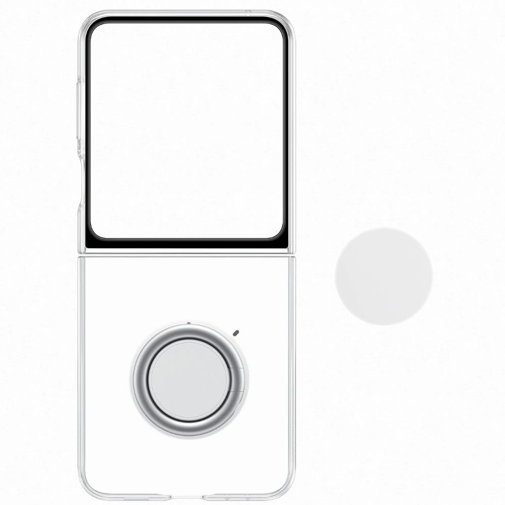 Capa Protetora Galaxy Z Flip5 Clear Gadget com Argola EF-XF731C Transparente