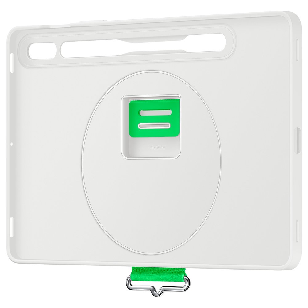 Capa Protetora Strap c/ cinta Galaxy Tab S8 Samsung Branco EF-GX700CWEGWW