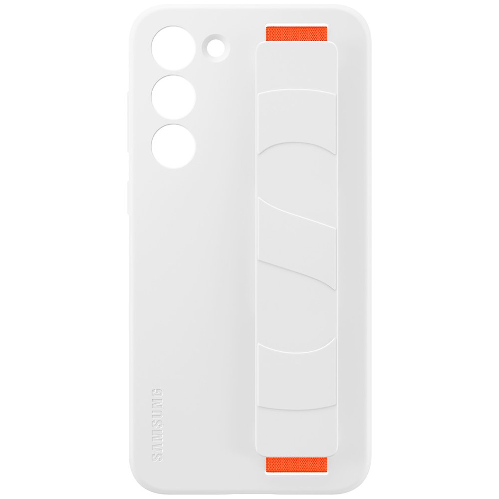 Capa Silicone Cinta para Galaxy S23+ Branca EF-GS916TWEGWW
