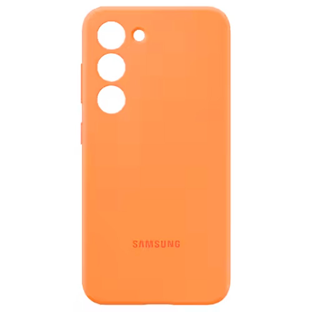Capa Galaxy S23 Silicone Samsung Laranja EF-PS911TOEGWW