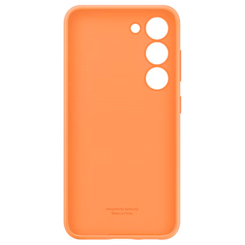 Capa Galaxy S23 Silicone Samsung Laranja EF-PS911TOEGWW