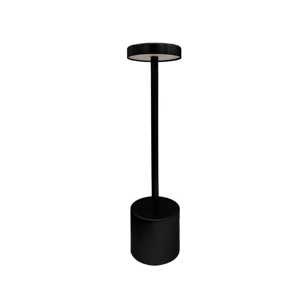 Luminaria Led Mesa Avant Deluxe Lumus Preto fosco 2,7K/6,5K 4w