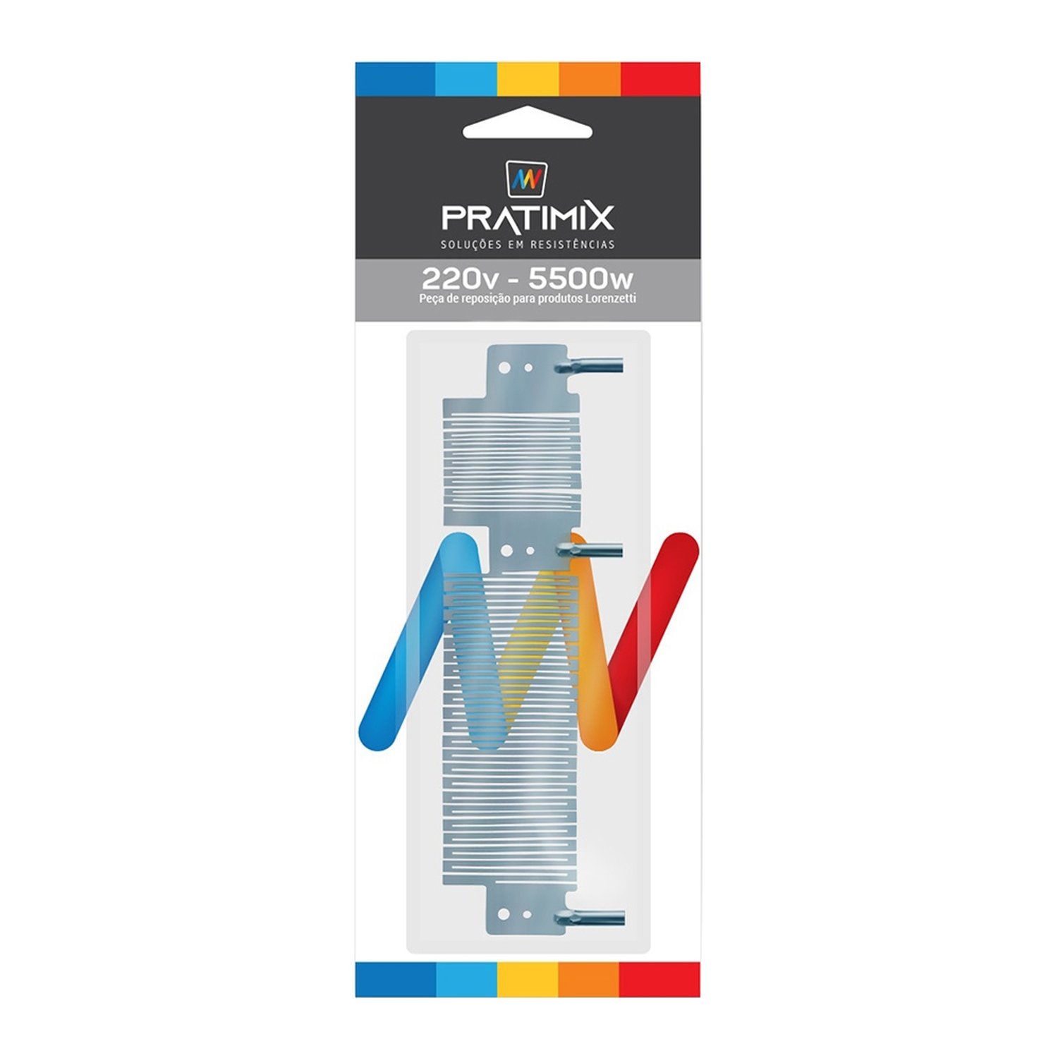 Resistência para Chuveiro Pratimix Tipo Ultra 3T - 220x5500W Max Ducha Bello Banho L Bel