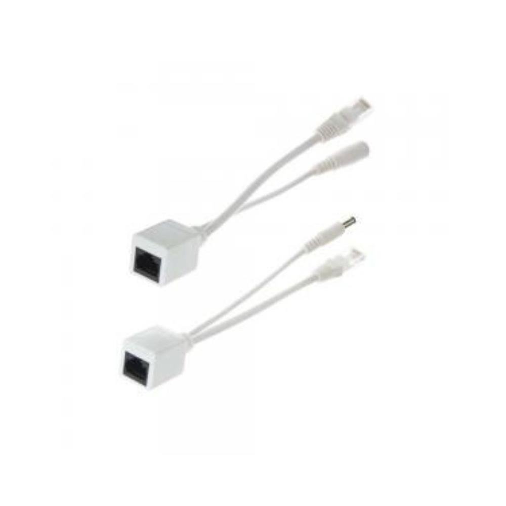 Cabo Injetor FC- FCINJPON, CFTV, 18.5 cm, Cat6, Branco