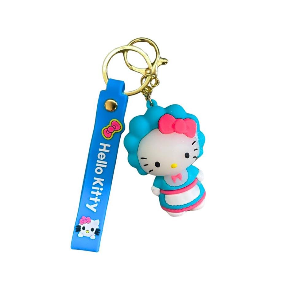 Chaveiro Divertido Hello Kitty Com 6 Unidades