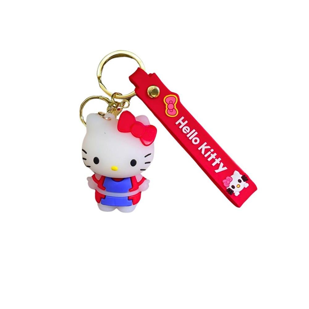 Chaveiro Divertido Hello Kitty Com 6 Unidades