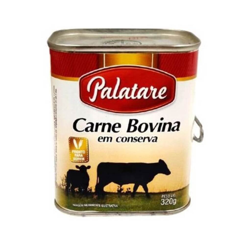 Carne Mista em Conserva Desfiar Palatare 24x320g