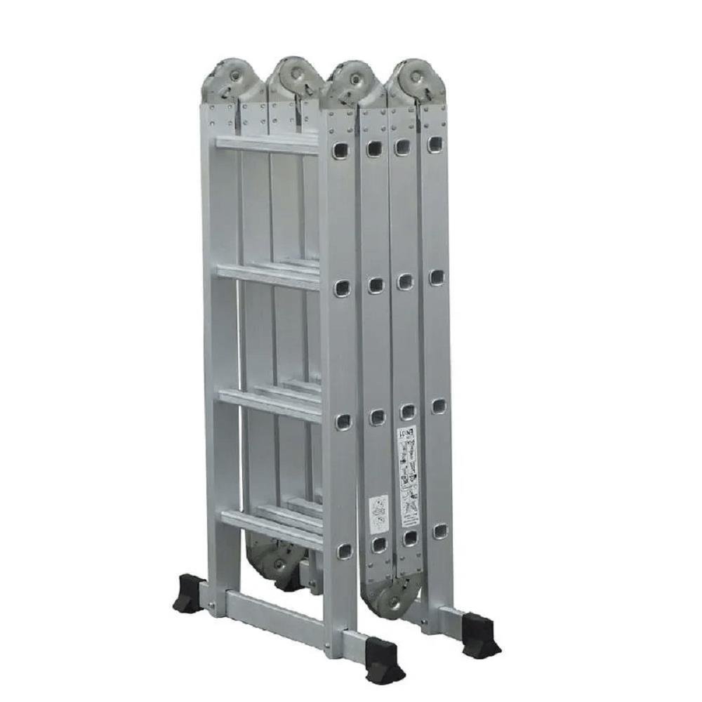 Escada Articulada Vix 16 Degraus Alumínio