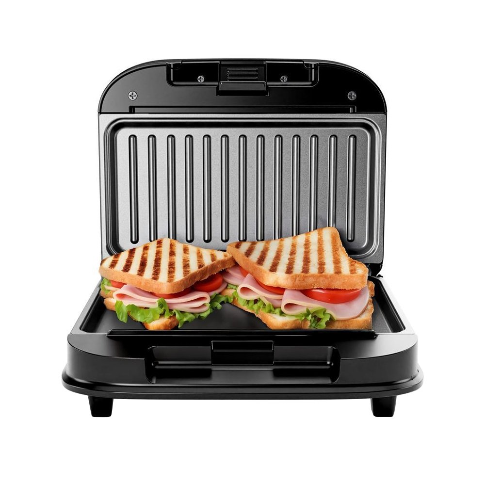 Sanduicheira/Grill Britânia BGR25A - 2 Em 1, 750W, Preto/Inox, 220V