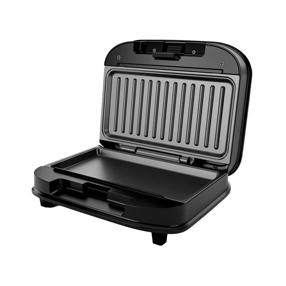 Sanduicheira/Grill Britânia BGR25A - 2 Em 1, 750W, Preto/Inox, 220V