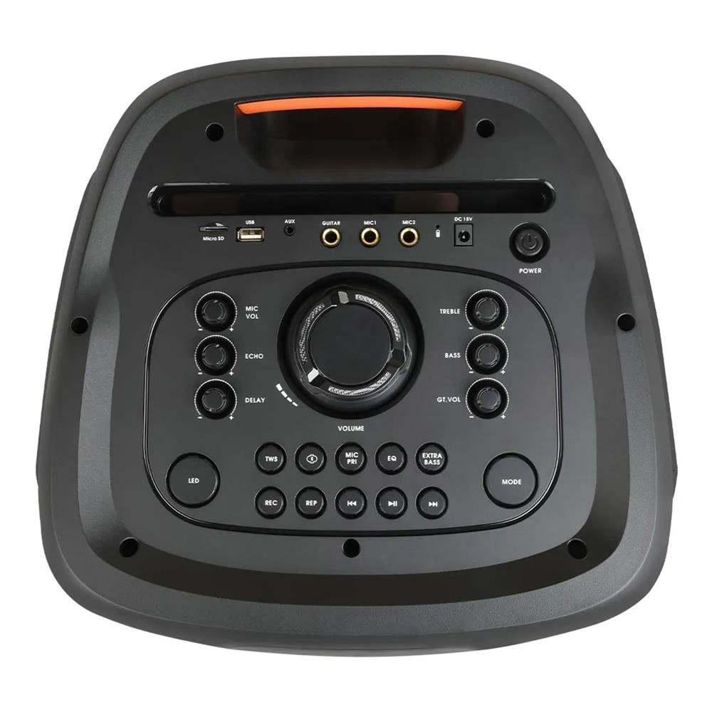 Caixa de Som Bluetooth Goldentec Evoke 1001 TWS 1000W RMS Preto