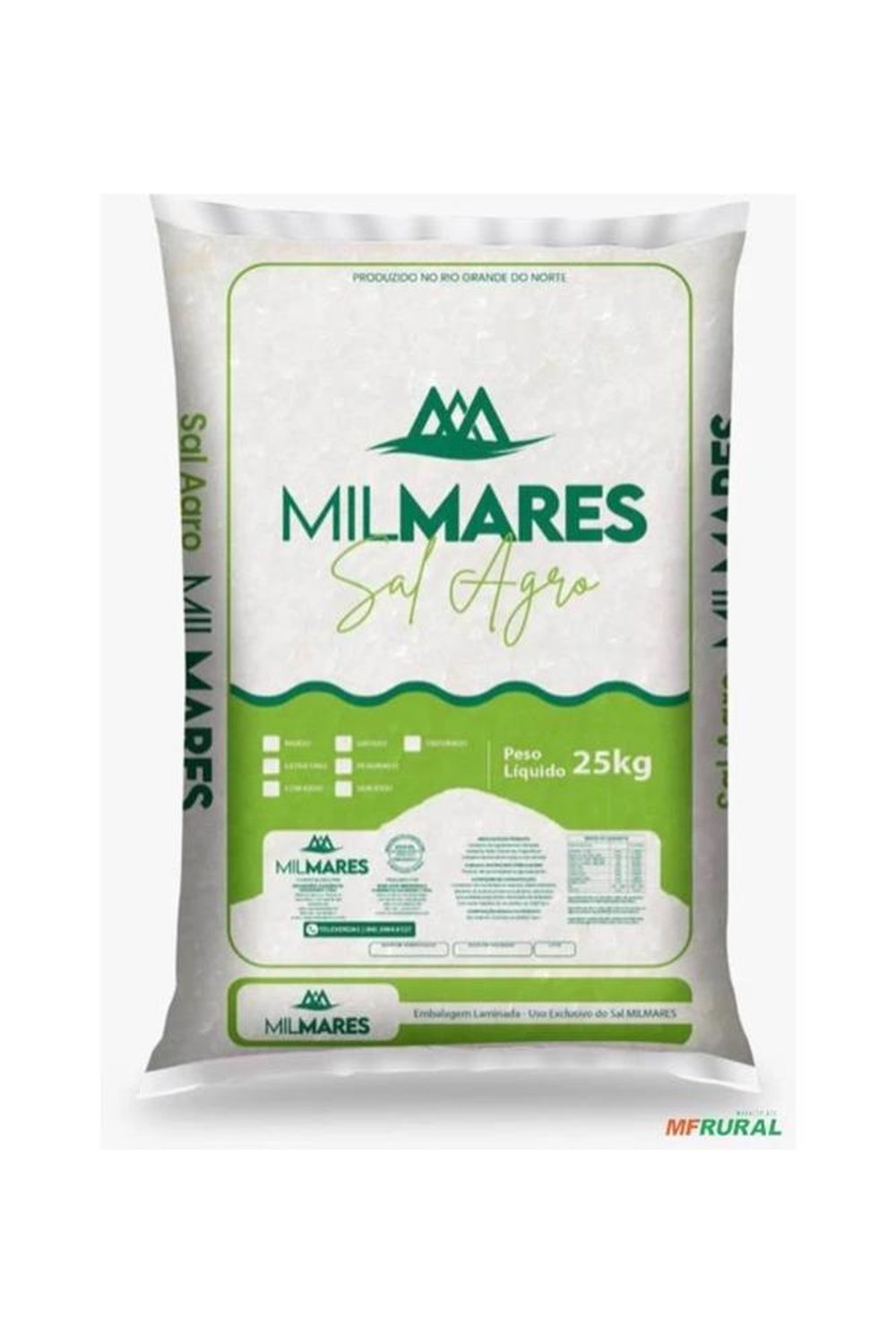 Sal Milmares Para Gado 25kg