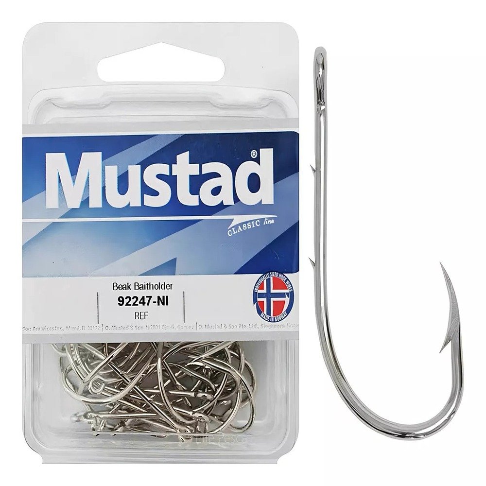 Anzol Mustad Argola 92247-NI 11/0