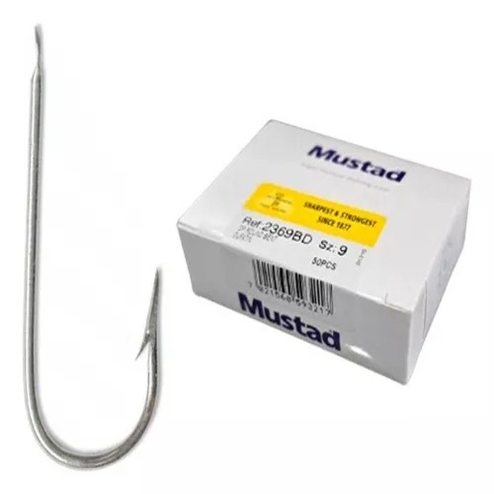 Anzol Mustad 2369 20 Niquel