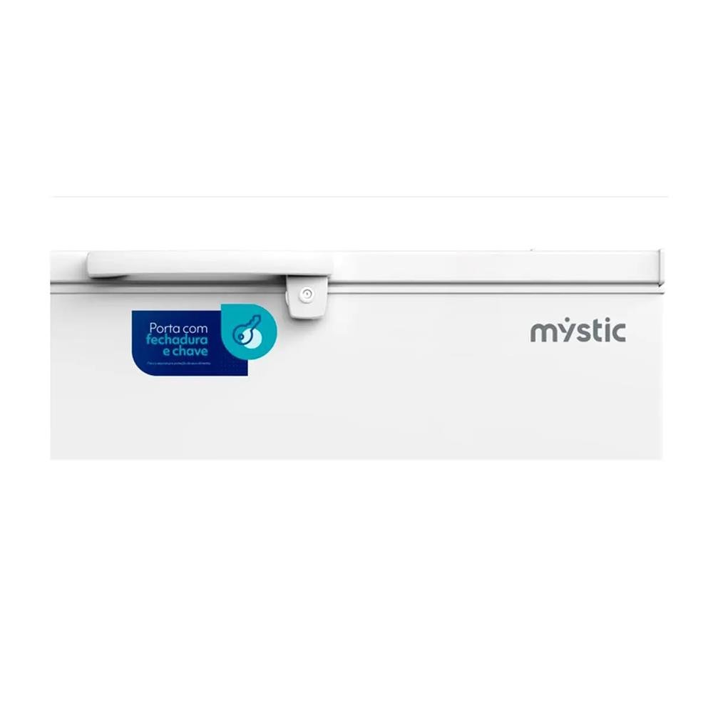 Freezer Mystic MYFZ301L 299 Litros Horizontal Dupla Funcao Branco 127V