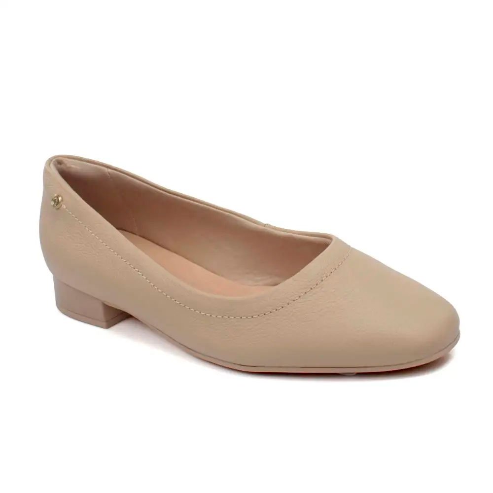 Sapato comfortflex 2482301-0006 almond 34-39 Com 12 Pares