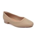 Sapato comfortflex 2482301-0006 almond 34-39 Com 12 Pares