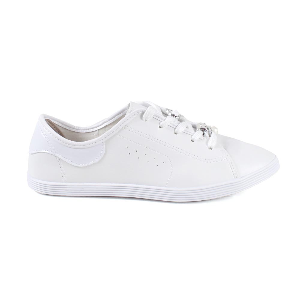 Tenis Beira Rio 4205.151.14140.16075 Branco 34-39 Com 12 Pares