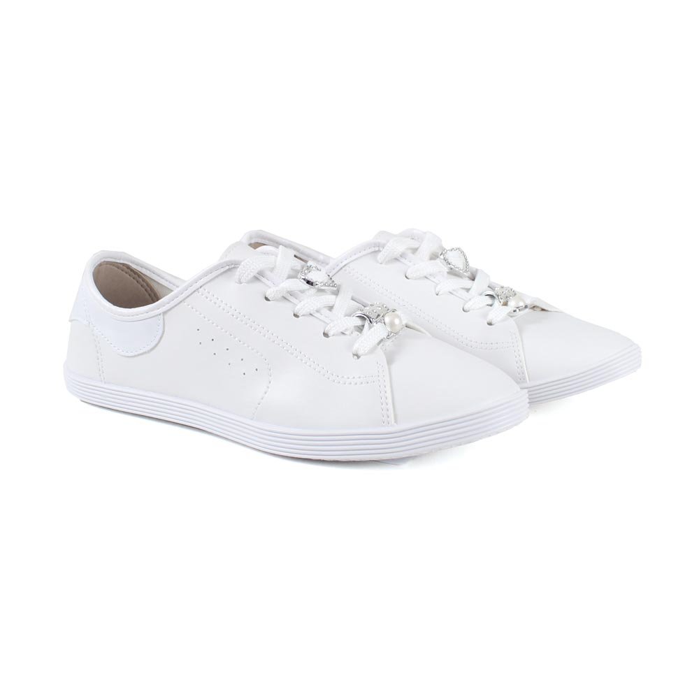 Tenis Beira Rio 4205.151.14140.16075 Branco 34-39 Com 12 Pares