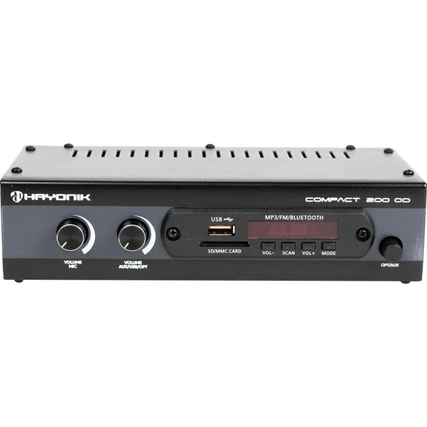 Amplificador Óptico Hayonik Compact 200 Od 20W Rms Un.Venda: Pc/1