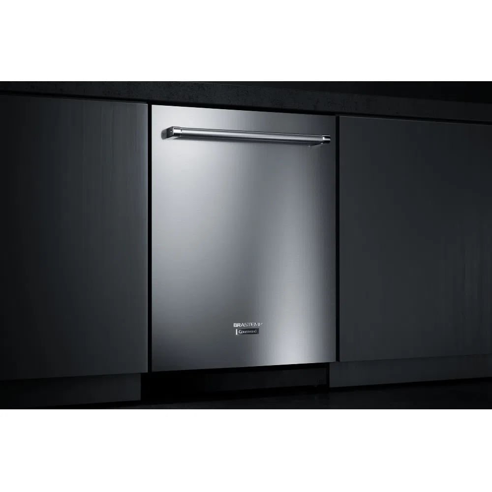 Lava Louças de Embutir Brastemp 14 Serviços Gourmand com Smart Sensor Inox BLB14GR - 127 Volts