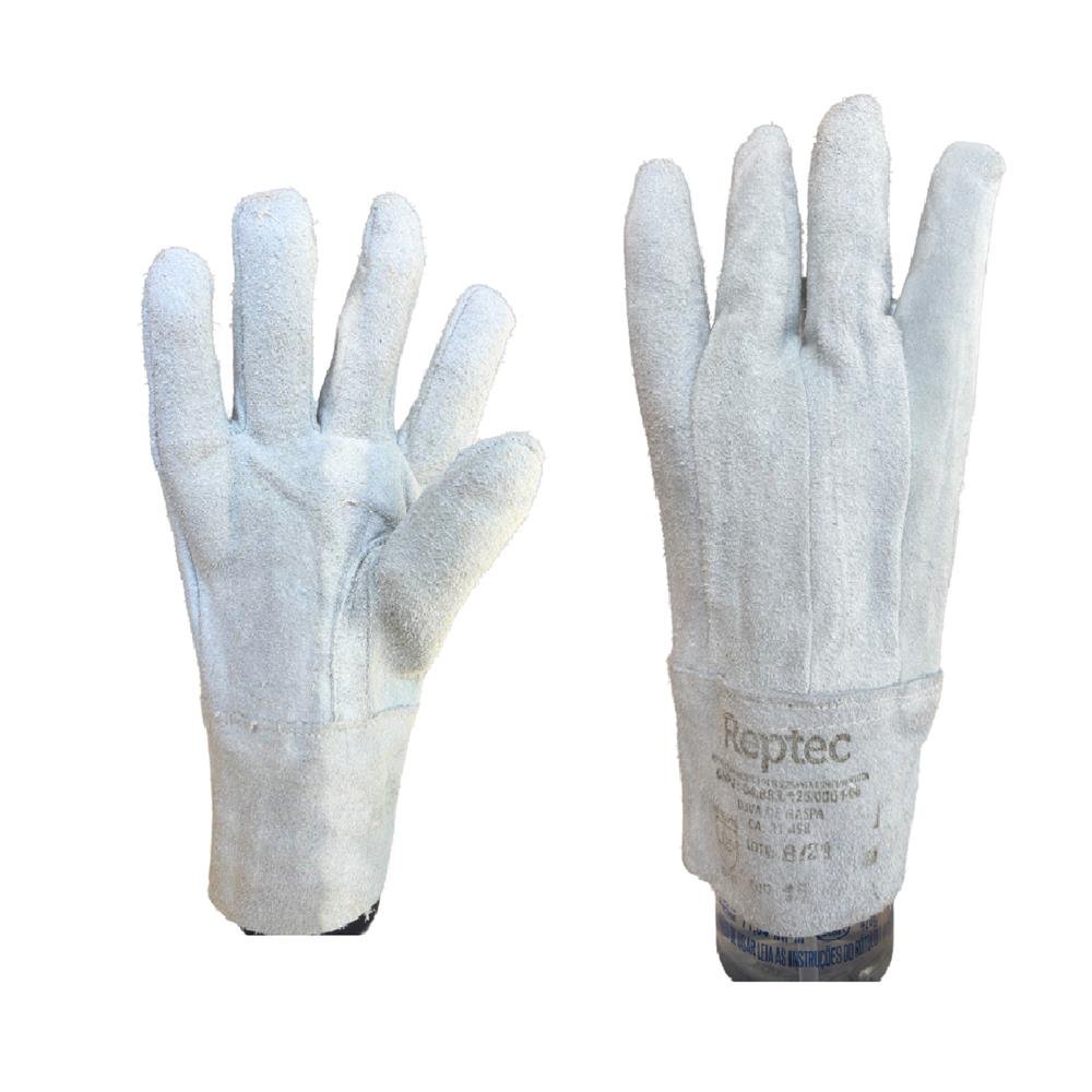 Luva de Raspa Reforço Total - Punho 07cm
