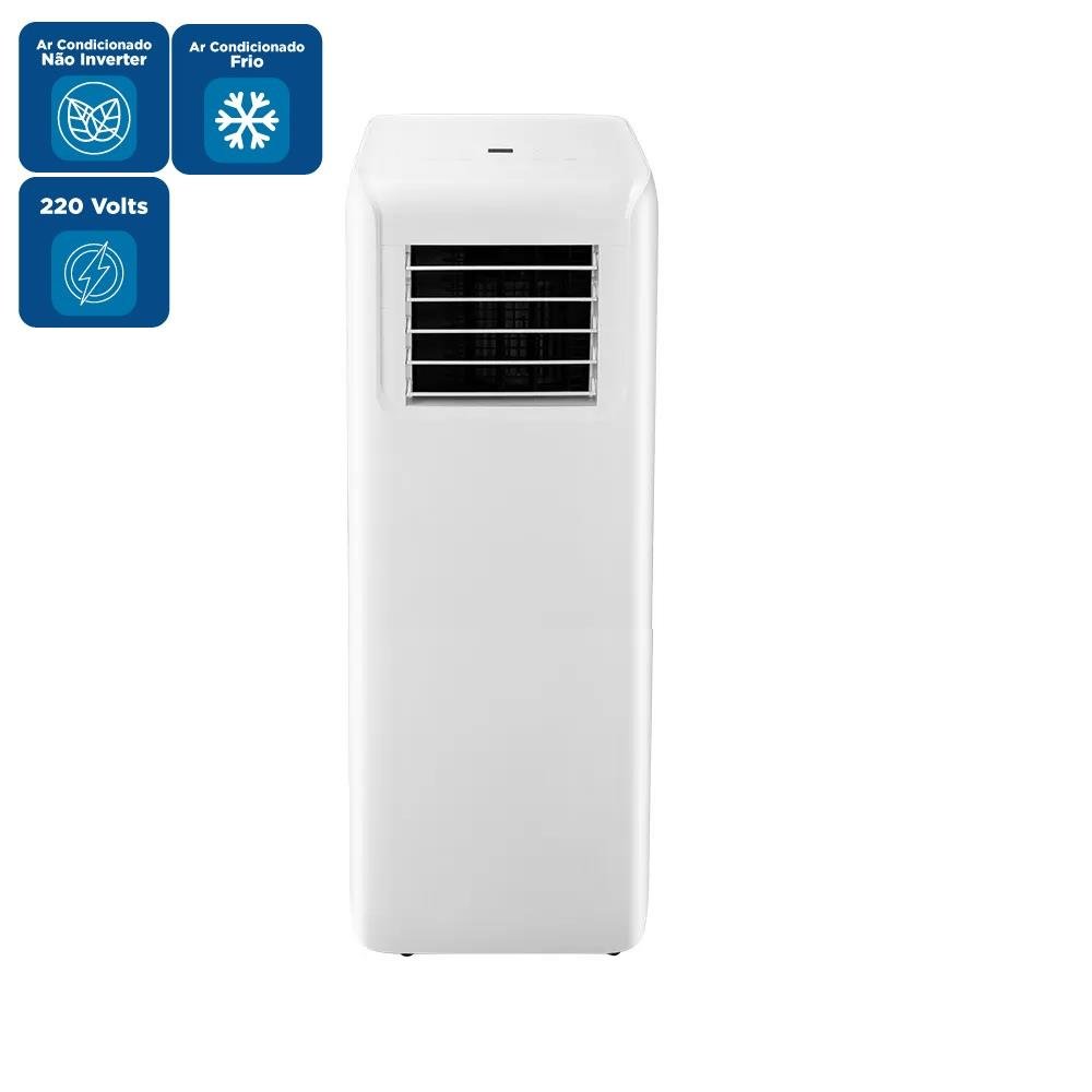Ar Condicionado Portátil Gree 10000 BTU/h Frio GPC10AP-D6NNA1A ¿ 220 Volts