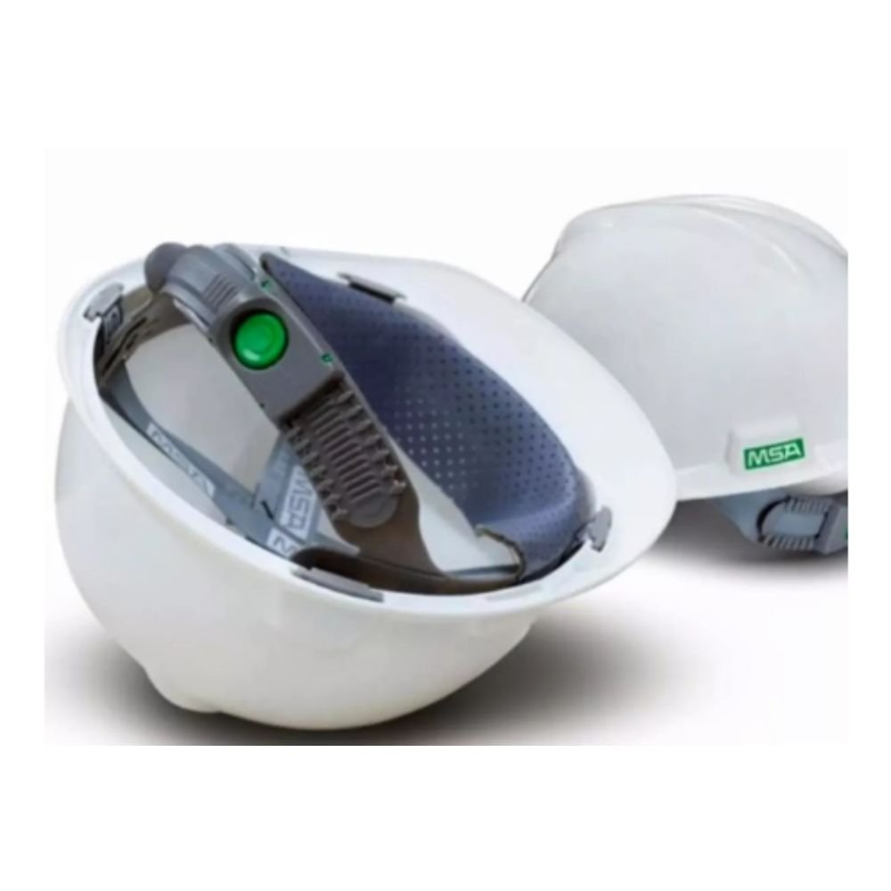 Capacete MSA V-Gard Classe B Tipo II ¿ Aba Frontal | CA 498